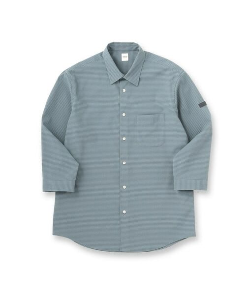 TAKEO KIKUCHI / タケオキクチ Tシャツ | 【COOL CITY WEAR】DotAir（R）サッカー シャツ | 詳細1