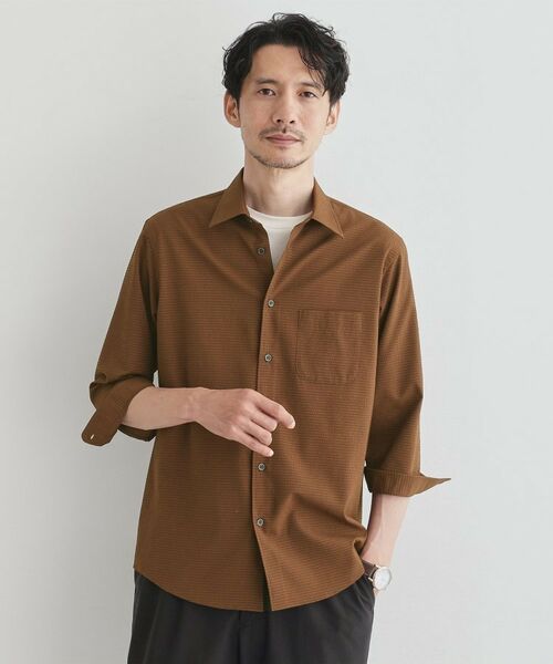 TAKEO KIKUCHI / タケオキクチ Tシャツ | 【COOL CITY WEAR】DotAir（R）サッカー シャツ | 詳細11