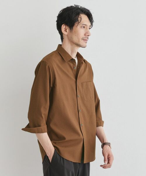 TAKEO KIKUCHI / タケオキクチ Tシャツ | 【COOL CITY WEAR】DotAir（R）サッカー シャツ | 詳細13