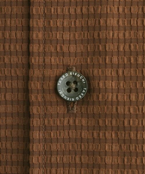 TAKEO KIKUCHI / タケオキクチ Tシャツ | 【COOL CITY WEAR】DotAir（R）サッカー シャツ | 詳細15