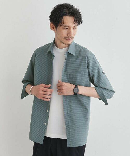 TAKEO KIKUCHI / タケオキクチ Tシャツ | 【COOL CITY WEAR】DotAir（R）サッカー シャツ | 詳細21