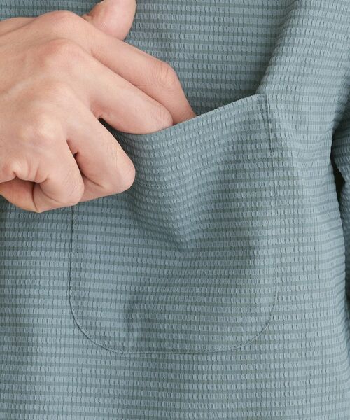 TAKEO KIKUCHI / タケオキクチ Tシャツ | 【COOL CITY WEAR】DotAir（R）サッカー シャツ | 詳細6