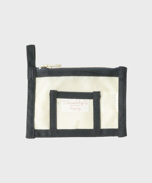 TAKEO KIKUCHI/タケオキクチ 【NAPRON】TAB BAG "CARD" グリーン×ホワイト(003) 00(FREE) TAKEO KIKUCHI/タケオキクチ 【NAPRON】TAB BAG "CARD" グリーン×ホワイト(003) 00(FREE)