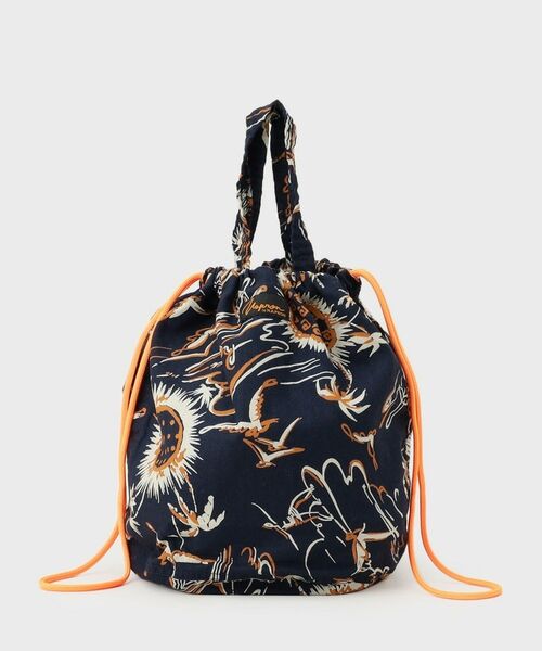 TAKEO KIKUCHI/タケオキクチ 【NAPRON】SUMMER PATTERN PATIENTS BAG ネイビー(194) 00(FREE) TAKEO KIKUCHI/タケオキクチ 【NAPRON】SUMMER PATTERN PATIENTS BAG ネイビー(194) 00(FREE)