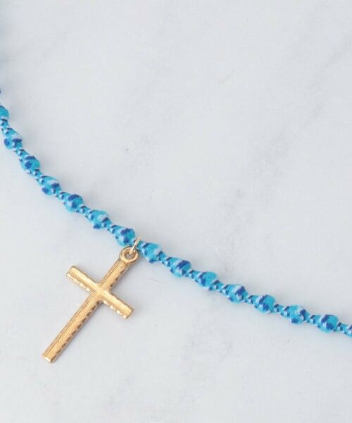 TAKEO KIKUCHI/タケオキクチ Motief W Necklace ブルー(092) 00(FREE) TAKEO KIKUCHI/タケオキクチ Motief W Necklace ブルー(092) 00(FREE)