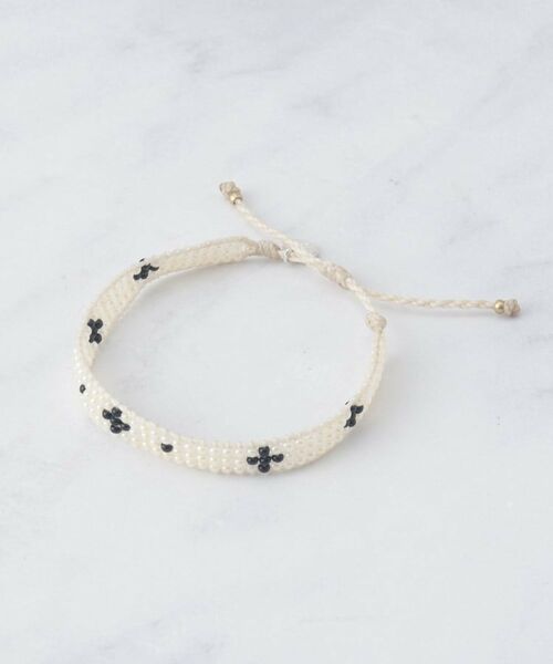 TAKEO KIKUCHI/タケオキクチ Cruz Grass Beads Bracelet ナチュラル(050) 00(FREE)
