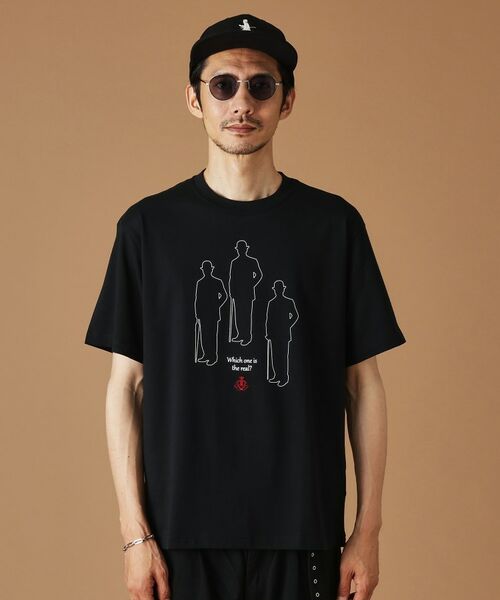 TAKEO KIKUCHI / タケオキクチ Tシャツ | 【Sサイズ～】シャドーマンズ半袖Tシャツ | 詳細2