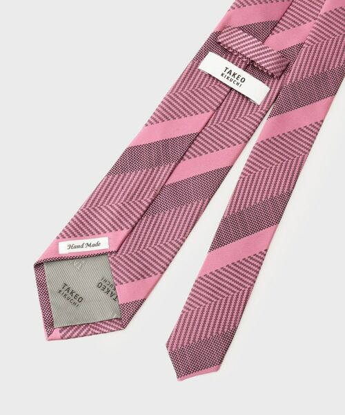 TAKEO KIKUCHI / タケオキクチ ネクタイ | 丹沢シルクネクタイ – 柞蚕シャドーストライプ | 詳細3