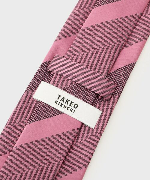 TAKEO KIKUCHI / タケオキクチ ネクタイ | 丹沢シルクネクタイ – 柞蚕シャドーストライプ | 詳細4