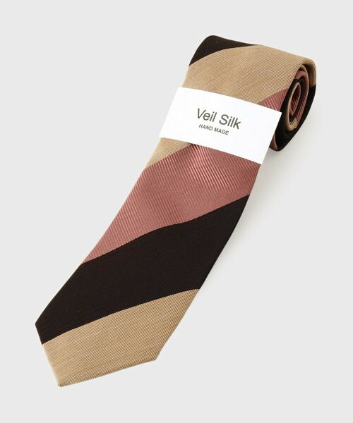 TAKEO KIKUCHI / タケオキクチ ネクタイ | ヴェールシルク トリプルストライプネクタイ | 詳細5