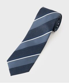 TAKEO KIKUCHI / タケオキクチ ネクタイ | 京都丹後 タッサーバスケット ストライプネクタイ