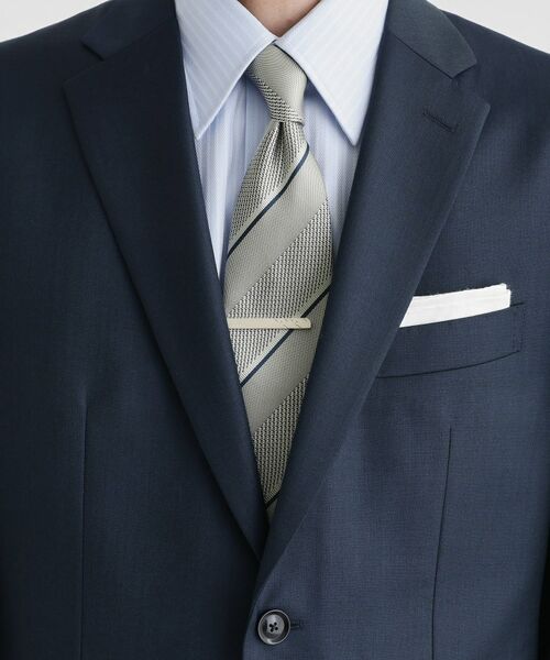 TAKEO KIKUCHI / タケオキクチ ネクタイ | 京都丹後 タッサーバスケット ストライプネクタイ | 詳細6