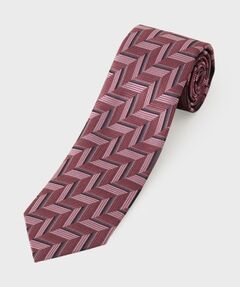 TAKEO KIKUCHI / タケオキクチ ネクタイ | 矢絣紋シャドーストライプネクタイ