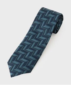 TAKEO KIKUCHI / タケオキクチ ネクタイ | 矢絣紋シャドーストライプネクタイ