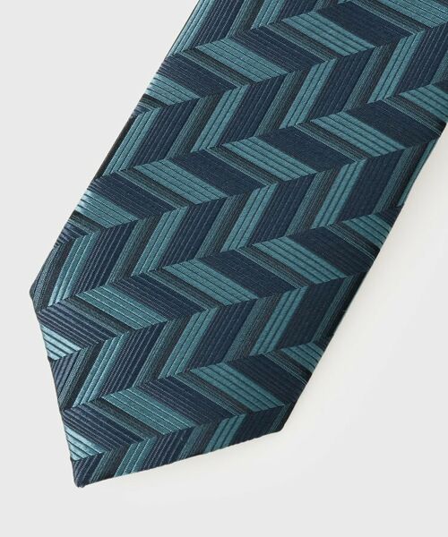 TAKEO KIKUCHI / タケオキクチ ネクタイ | 矢絣紋シャドーストライプネクタイ | 詳細2