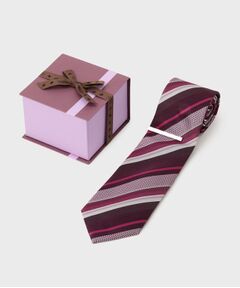 TAKEO KIKUCHI / タケオキクチ 服飾雑貨 | 【BOXセット】ベーシックネクタイ＆タイバー