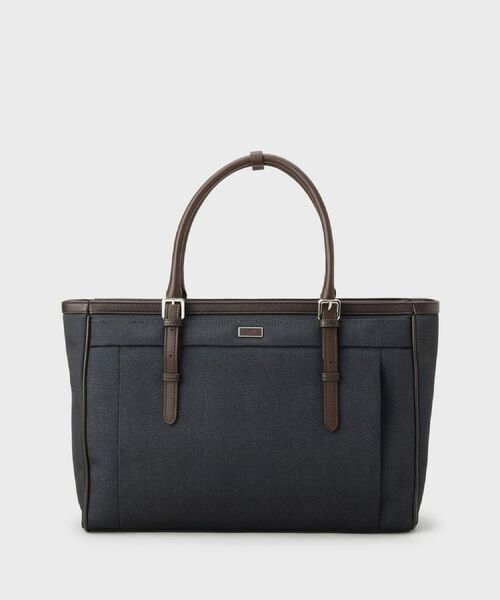 TAKEO KIKUCHI/タケオキクチ メランジピンヘッド ブリーフトート ネイビー(094) 00