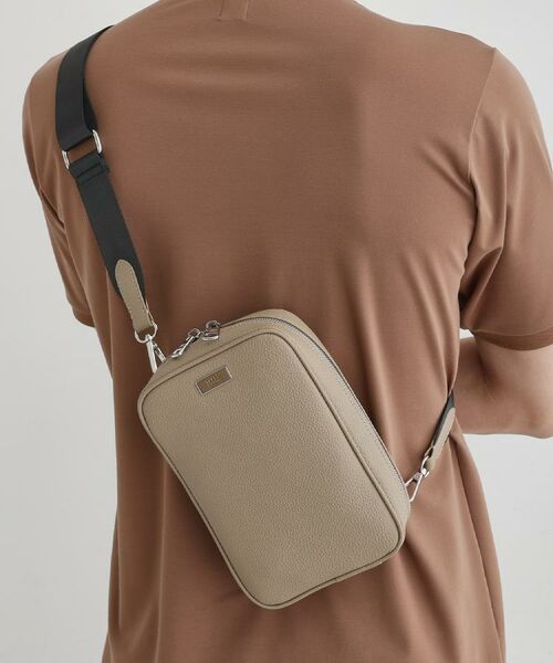 TAKEO KIKUCHI / タケオキクチ メッセンジャーバッグ・ウエストポーチ | マイクロファイバークロスボディバッグ | 詳細19