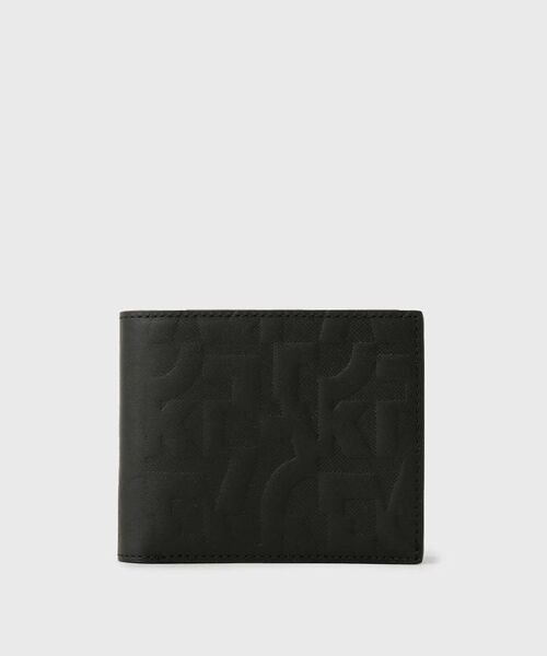 TAKEO KIKUCHI/タケオキクチ パズルエンボス 2つ折り財布 ブラック(019) 00 TAKEO KIKUCHI/タケオキクチ パズルエンボス 2つ折り財布 ブラック(019) 00