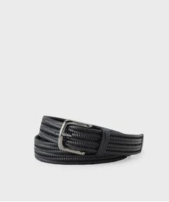 TAKEO KIKUCHI / タケオキクチ ベルト・サスペンダー | レザーゴムメッシュベルト