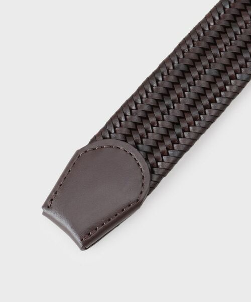 TAKEO KIKUCHI / タケオキクチ ベルト・サスペンダー | レザーゴムメッシュベルト | 詳細2