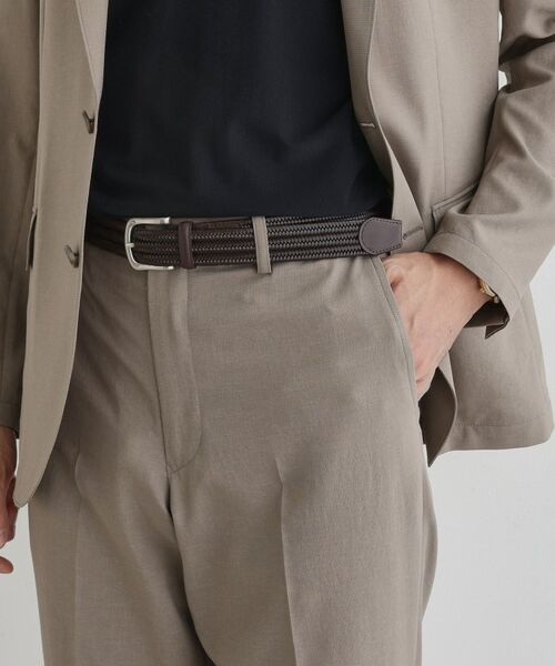 TAKEO KIKUCHI / タケオキクチ ベルト・サスペンダー | レザーゴムメッシュベルト | 詳細5