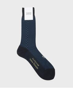 TAKEO KIKUCHI / タケオキクチ ソックス | 【グレンクライド別注】コーデュラ（R）ドレスソックス