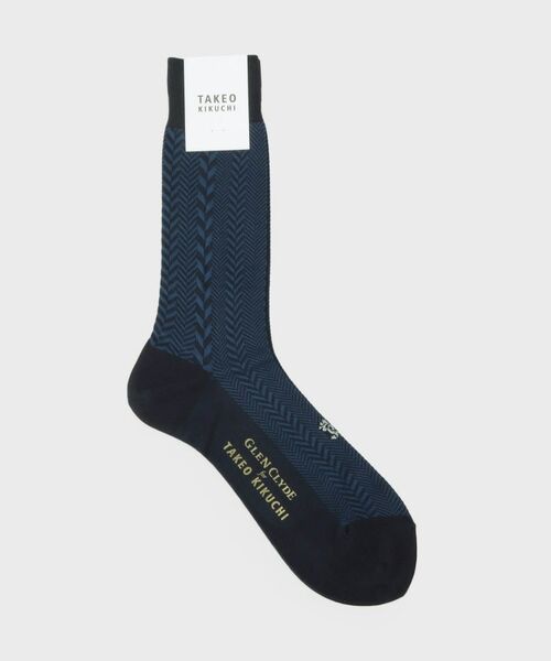 TAKEO KIKUCHI / タケオキクチ ソックス | 【グレンクライド別注】コーデュラ（R）ドレスソックス | 詳細1