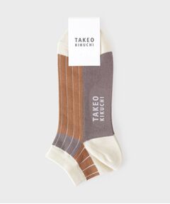 TAKEO KIKUCHI / タケオキクチ ソックス | カラーブロックショートソックス