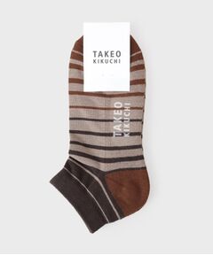 TAKEO KIKUCHI / タケオキクチ ソックス | グラデボーダーショートソックス