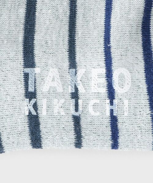 TAKEO KIKUCHI / タケオキクチ ソックス | グラデボーダーショートソックス | 詳細5