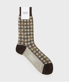 TAKEO KIKUCHI / タケオキクチ ソックス | ギンガムボーラーソックス