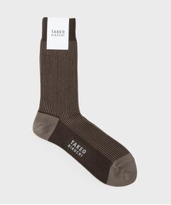 TAKEO KIKUCHI / タケオキクチ ソックス | 裏糸配色ONOFFソックス