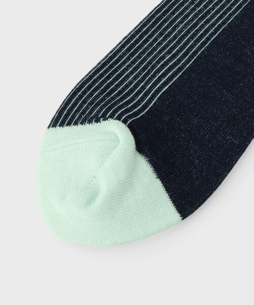 TAKEO KIKUCHI / タケオキクチ ソックス | 裏糸配色ONOFFソックス | 詳細2