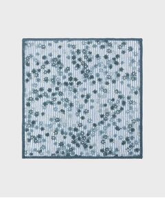 TAKEO KIKUCHI / タケオキクチ ハンカチ | ストライプ小花プリントフォンカチ