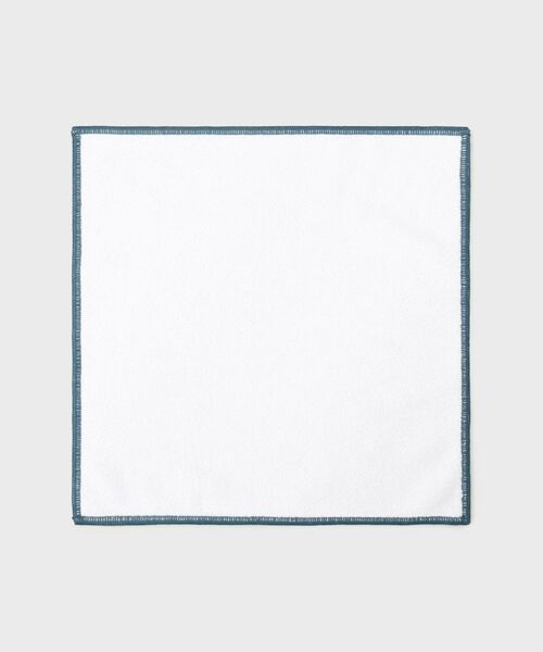 TAKEO KIKUCHI / タケオキクチ ハンカチ | ストライプ小花プリントフォンカチ | 詳細2