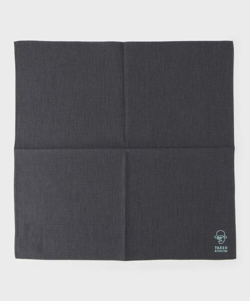 TAKEO KIKUCHI/タケオキクチ ピンヘッド調ハンカチ チャコールグレー(014) 00