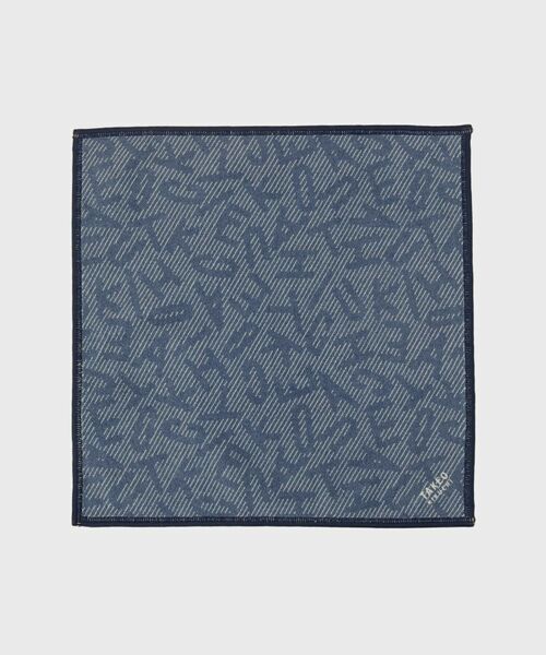TAKEO KIKUCHI/タケオキクチ ランダム柄プリントフォンカチ ネイビー(094) 00