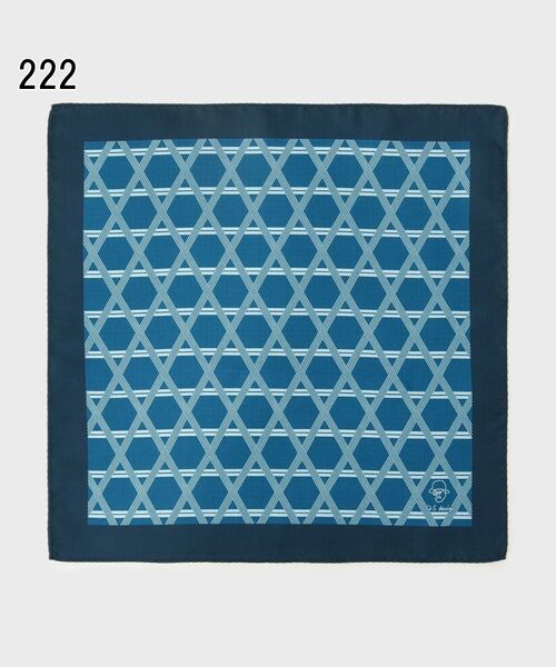 TAKEO KIKUCHI / タケオキクチ ハンカチ | 525 Designシリーズ – 遊び心あふれる新しいリバーシブルチーフ | 詳細1