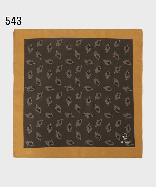 TAKEO KIKUCHI / タケオキクチ ハンカチ | 525 Designシリーズ – 遊び心あふれる新しいリバーシブルチーフ | 詳細5