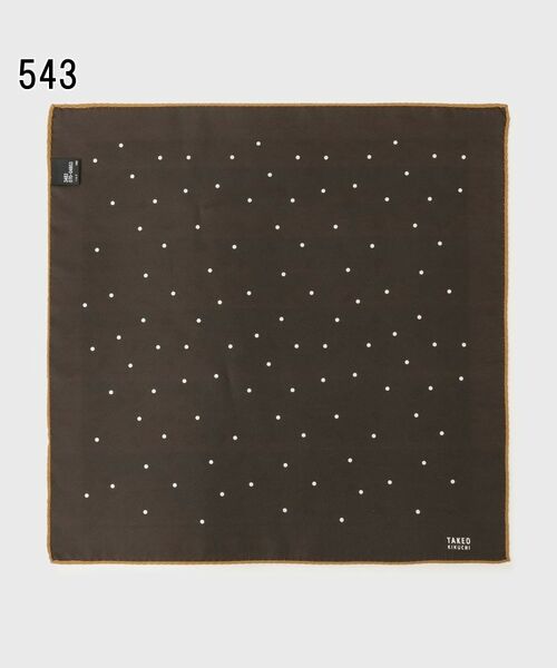 TAKEO KIKUCHI / タケオキクチ ハンカチ | 525 Designシリーズ – 遊び心あふれる新しいリバーシブルチーフ | 詳細6