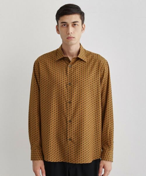 TAKEO KIKUCHI / タケオキクチ シャツ・ブラウス | ボーラーハット柄 長袖シャツ | 詳細10