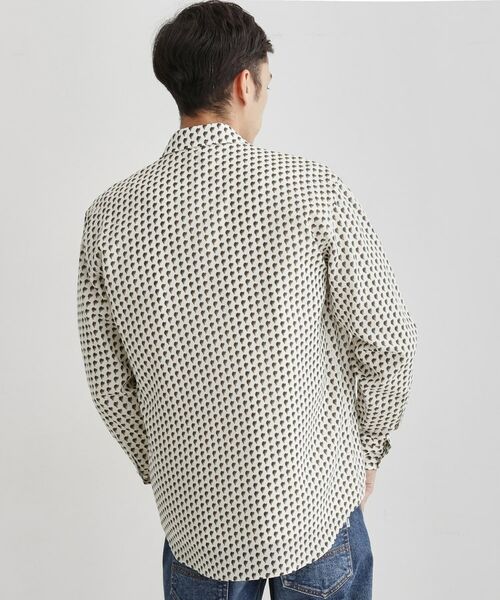TAKEO KIKUCHI / タケオキクチ シャツ・ブラウス | ボーラーハット柄 長袖シャツ | 詳細18