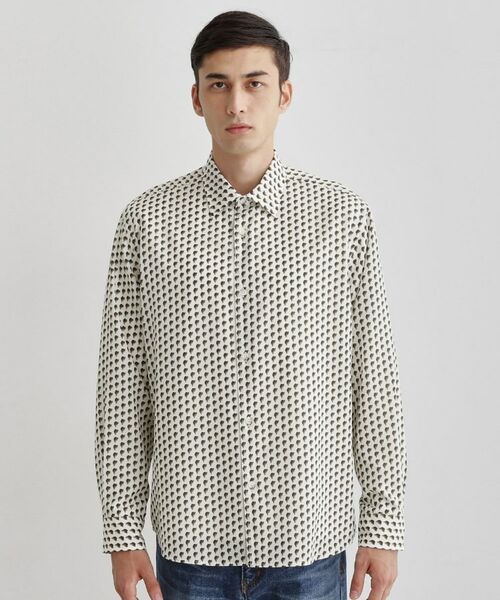 TAKEO KIKUCHI / タケオキクチ シャツ・ブラウス | ボーラーハット柄 長袖シャツ | 詳細2