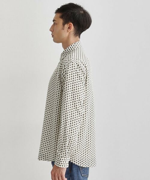 TAKEO KIKUCHI / タケオキクチ シャツ・ブラウス | ボーラーハット柄 長袖シャツ | 詳細3