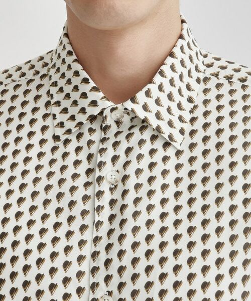 TAKEO KIKUCHI / タケオキクチ シャツ・ブラウス | ボーラーハット柄 長袖シャツ | 詳細5