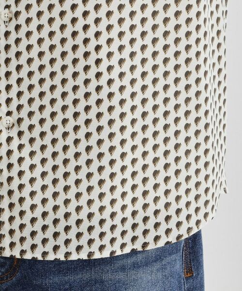 TAKEO KIKUCHI / タケオキクチ シャツ・ブラウス | ボーラーハット柄 長袖シャツ | 詳細7