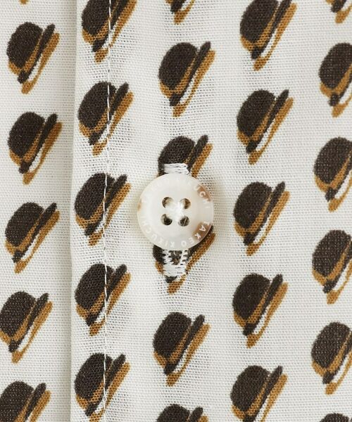 TAKEO KIKUCHI / タケオキクチ シャツ・ブラウス | ボーラーハット柄 長袖シャツ | 詳細9