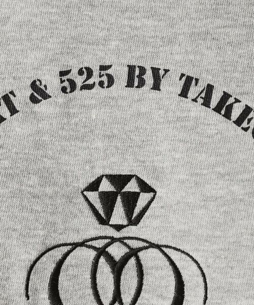 TAKEO KIKUCHI / タケオキクチ カットソー | 【Sサイズ～】アンドマーク7分袖ラグランTシャツ | 詳細15