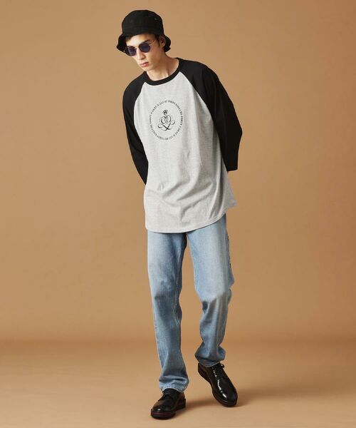 TAKEO KIKUCHI / タケオキクチ カットソー | 【Sサイズ～】アンドマーク7分袖ラグランTシャツ | 詳細17